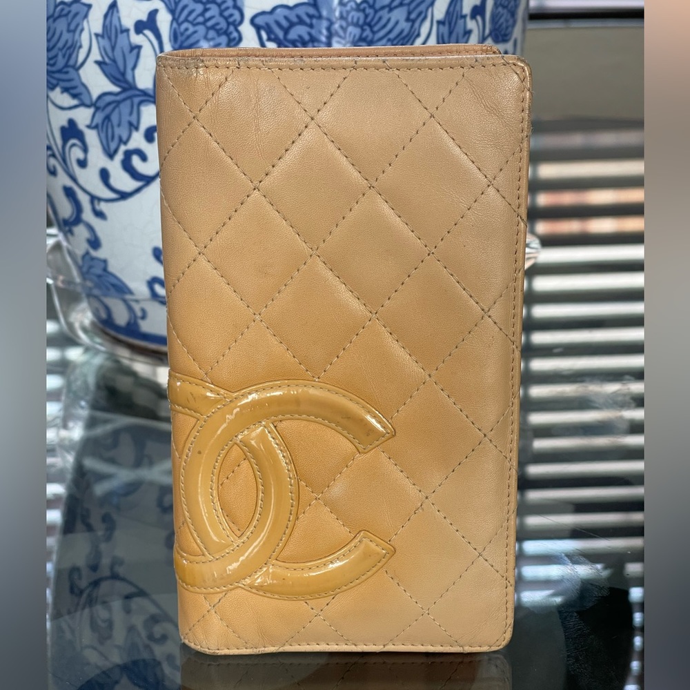 Chanel Quilted Cambon Ligne Wallet